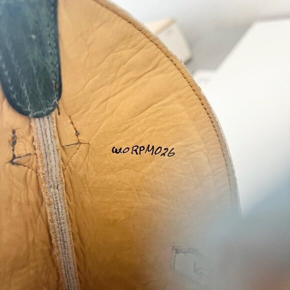 Rod Patrick Womens Cowboy Boots 8AA Brown Turquoise Western Cowgirl Square Toe - Picture 10 of 12